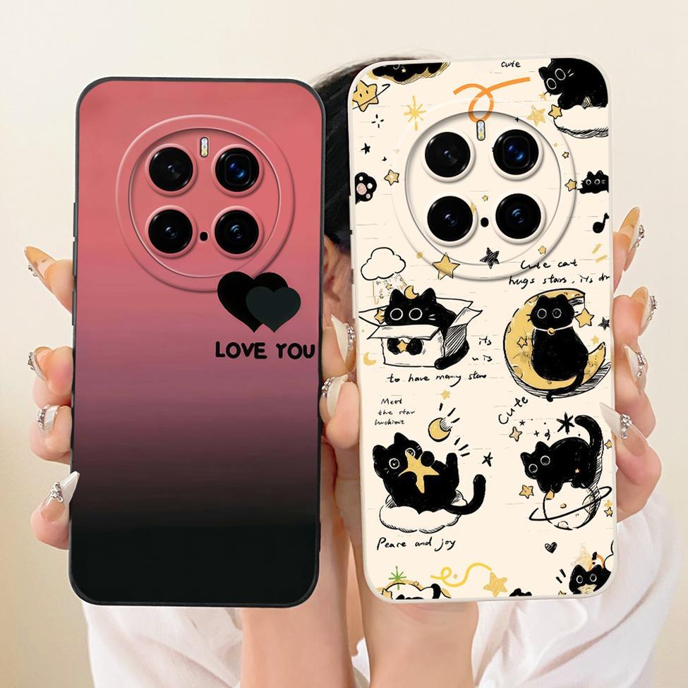For Honor Magic 7 Pro Case Silicone Cute Cartoon Luxury Fashion Bumper Cover For Honor Magic7 Pro PTP-N49 PTP-AN10 Casing