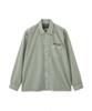 Avirex FADED ONE POINT WORK SHIRT Green Work Size L (WEB Exclusive) Men's Shirt, (140) 783-5120009