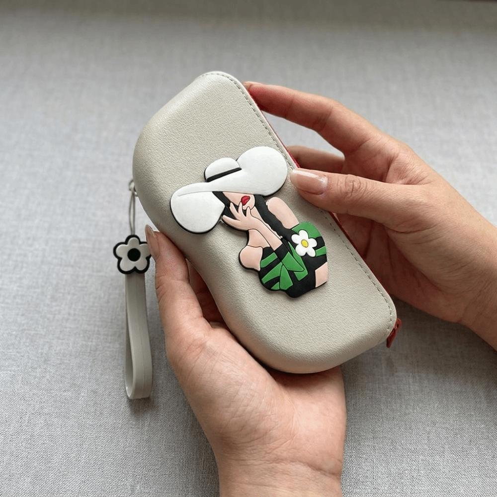 Dustproof Small Items Bag Multifunctional Sunglasses Pouch Fashion Silicone Eyeglasses Case Travel
