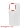 Leather Case For OnePlus 13S 1+ 13T Magsafe Metal Aluminum Alloy Lens Frame Protection Anti-slip Grip Plain Vegan Leather Cover