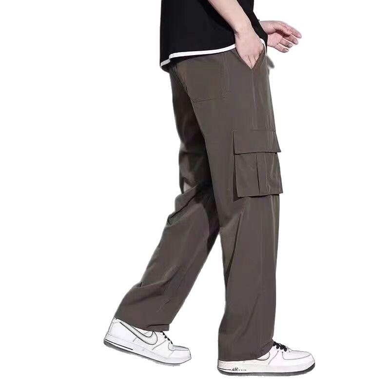 Overalls Men's Spring and Autumn Trend Brand Functional Ruffian Handsome Pants Loose and Versatile