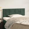 VidaXL Headboard Bedroom Furniture Single Bed Accessory Headboard Bed Frame Interior Dark Green 80x5x78/88 346015