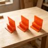 Stepped Positioning Plate for Wardrobe Side Closing Applications with Stair Step Design for Accurate Vertical Limit Alignment