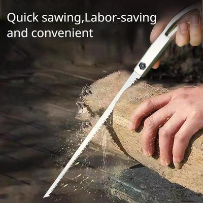Handsaw Garden Saw SK5 Steel Saw Tools Wooden Handle Woodworking Saw 340mm Convenient For Wall Panel Bending