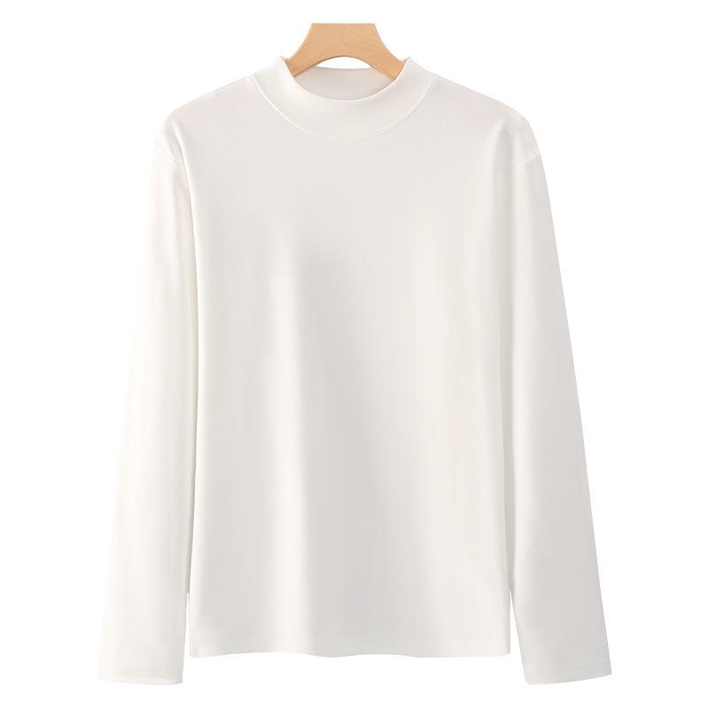 Reversible Thermal Long-Sleeve T-Shirt: Thick Solid Base Layer for Layering