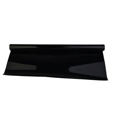 Pencere TINT Siyah Film Sticker Çıkartma Araç Parlama Önleyici Çizilmez Van 100x50cm Cam Polyester + Kazıyıcı Profesyonel