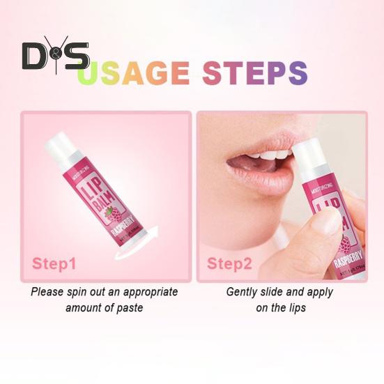 12Pcs/Box Deep Moisturizing Lip Balm 5g Long-Lasting Hydrates Nourishes Repair Lips Balm 12 Flavors Protects Heals Nourishing Lip Care for All Skin