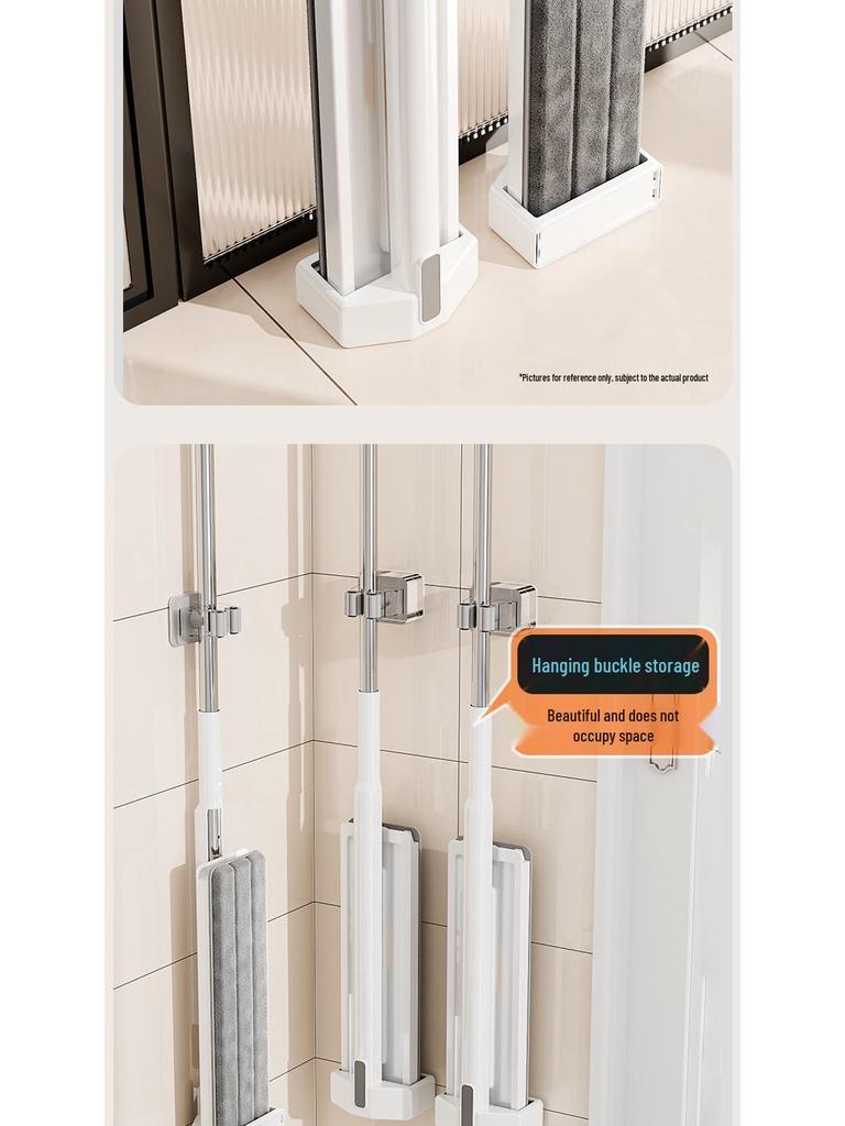 Dual-Use Flat Mop 2025: Wet/Dry Hands-Free Cleaning