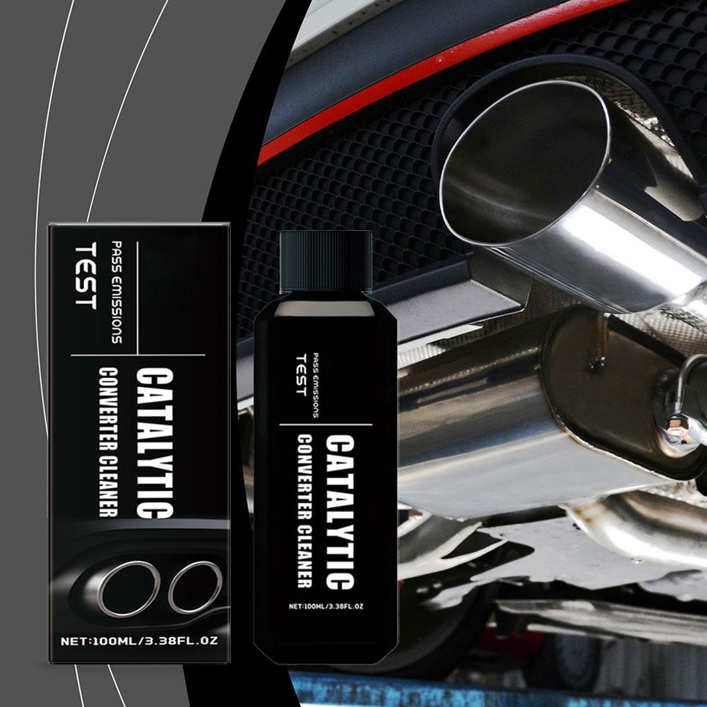 Catalytic Converter Cleaner Car Exhaust System Purifier Oil Circuit Deposit Remover Fuel Atomization Enhancer Motor Accessories