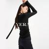YERAD Women's Wool Blend V-Neck Long-Sleeve Knit Top