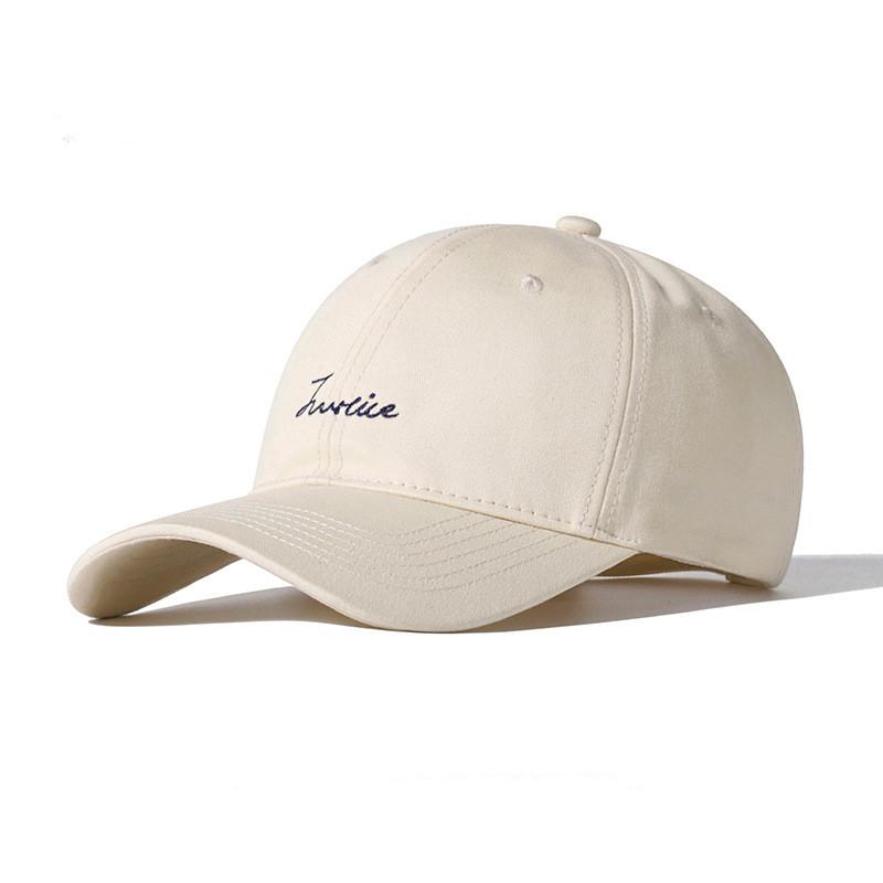Retro Style Womens Baseball Cap With Embroidered Letters Cotton Sun Hat For Spring And Summer бежевый