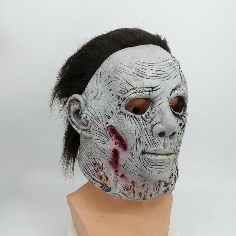 Michael Myers Moonlight Panic Mask: Luminous Halloween Horror Prop