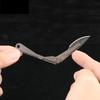 Titanium Alloy MINI Scalpel EDC Outdoor Folding Knife Unpacking Pocket Knife Outdoor Camping Knife No. 23/11 Scalpel  Key Buckle