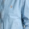 Polo Ralph Lauren Ss24 Solid Color Small Pony Embroidered Zip-Up Loose Jacket Women jackets Blue WMPOOTWN5A20079-450