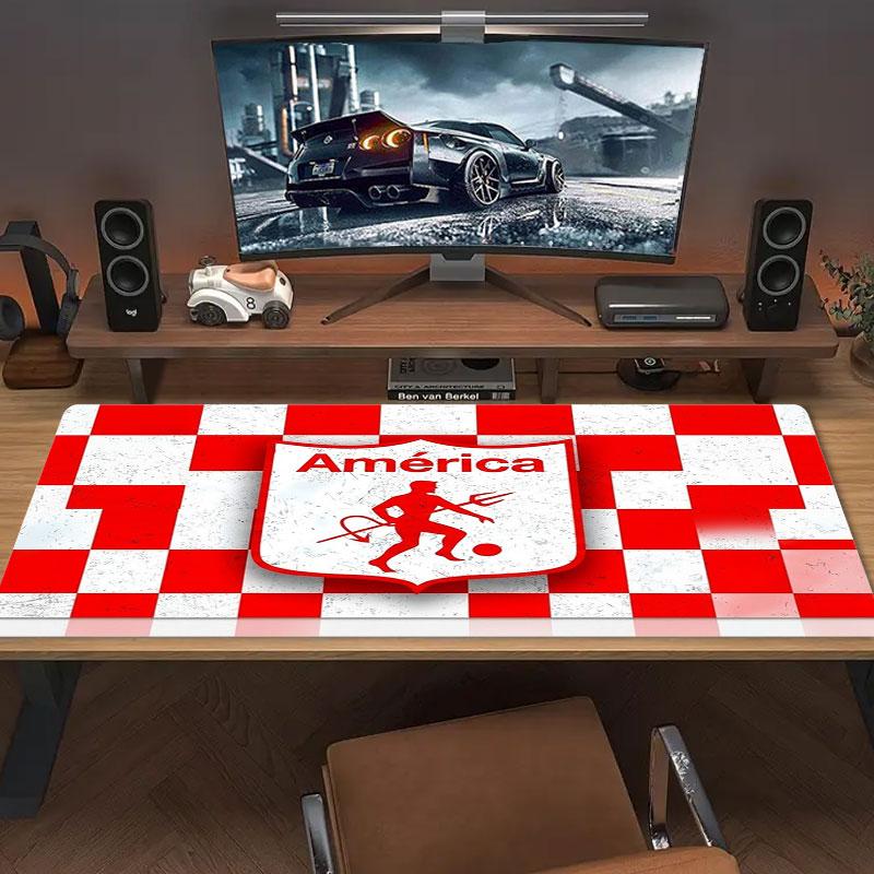 Arsenal F Großes Mauspad Große Gaming-Tischunterlage Rutschfest für Laptop Tablet Großes Mauspad XXL Matte Mini-PC-Spielmatte Mit verriegeltem Rand