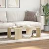 Coffee Table Sonoma Oak 89.5 X 48 X 30 Cm Wood Based Material