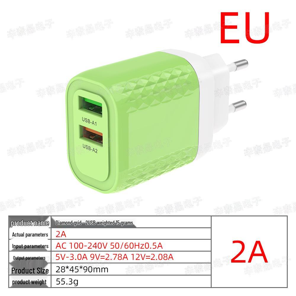 120W Macaron Color Dual-Port Charger: Super Fast PPS Full Protocol Charging