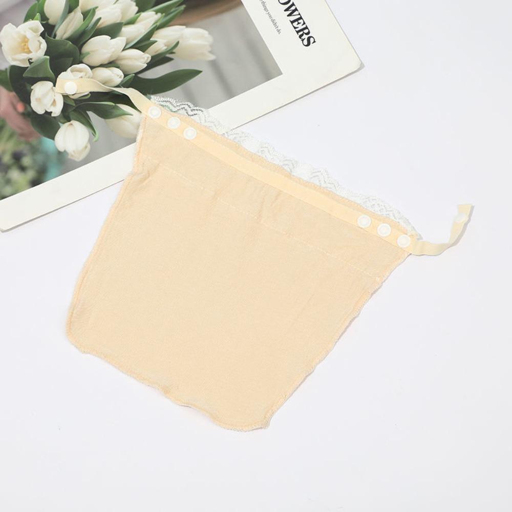 Invisible Strapless Insert Wrapped Chest Clip on Bralette Lace Anti-Glare Tube Top Soft Lady