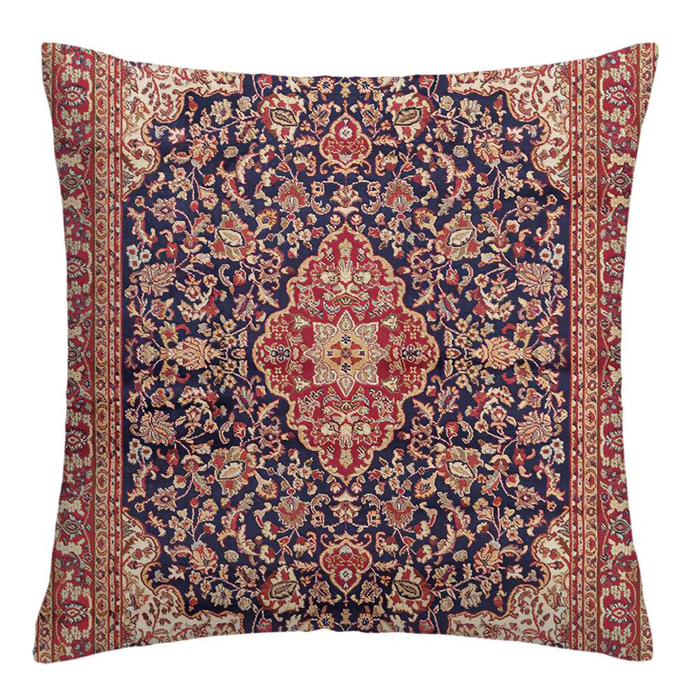 Marokkanischer ethnischer Kissenbezug, kurzer Plüsch-Kissenbezug 40x40 45x45 50x50 60x60, dekorativer Sofakissenbezug, Heimdekoration