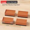 Non-Slip Furniture Heightening Pads for Table, Sofa, Coffee Table, TV Cabinet - Shockproof Leg Risers