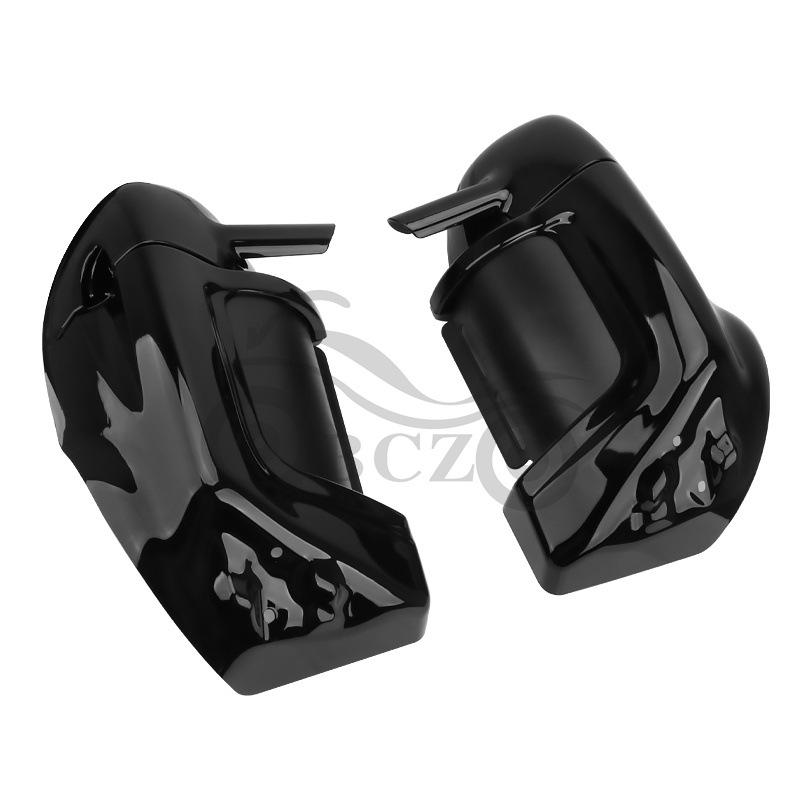 Front Leg Guards for Harley Road Glide, Road King, and Street Glide