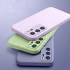 Liquid Silicone Soft Phone Case For Huawei P50 P40 P30 P20 Mate 40 20 30 Pro Honor 20 Nova 8 7 Shockproof Cover