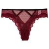 European and American Lace Underwear Hollow Sexy Pure Wind Underwear Cross-border Underwear Foreign Trade Briefs Lace Solid Color Underwear