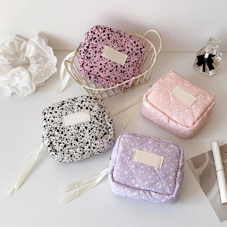 Mini kosmetická taštička do kabelky Cestovní pouzdro na mince Taštička na hygienické vložky Organizér na rtěnky a make-up do kanceláře do školy
