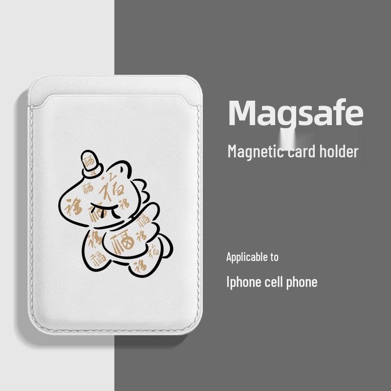 Lucky Line MAGSafe Leather Card Holder Apple Phone Case