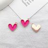 90 pezzi/confezione Ciondoli in Lega a Goccia d'Olio a Forma di Cuore per Gioielli Fai-da-Te Stile Coreano e Braccialetti in Oro K.