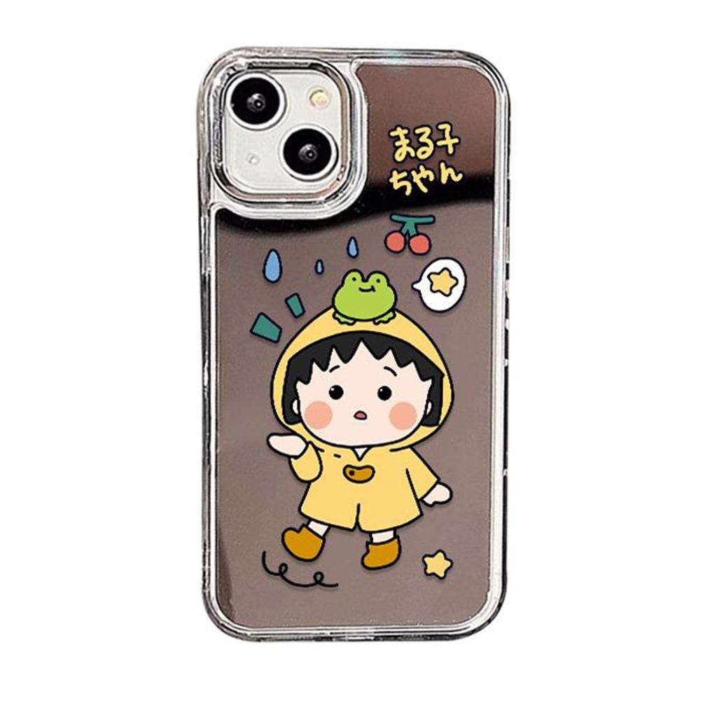 For New Apple Phone Case for Apple Phone Case Crayon Shin-chan for Apple 13 Transparent Phone Case for Apple Phone Case Summer