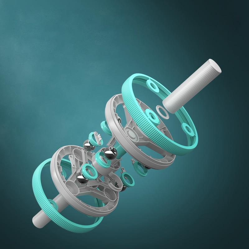 Multifunctional Abdominal Wheel Double Wheel Abdomen Muscle Training Men Home Fitness Equipment