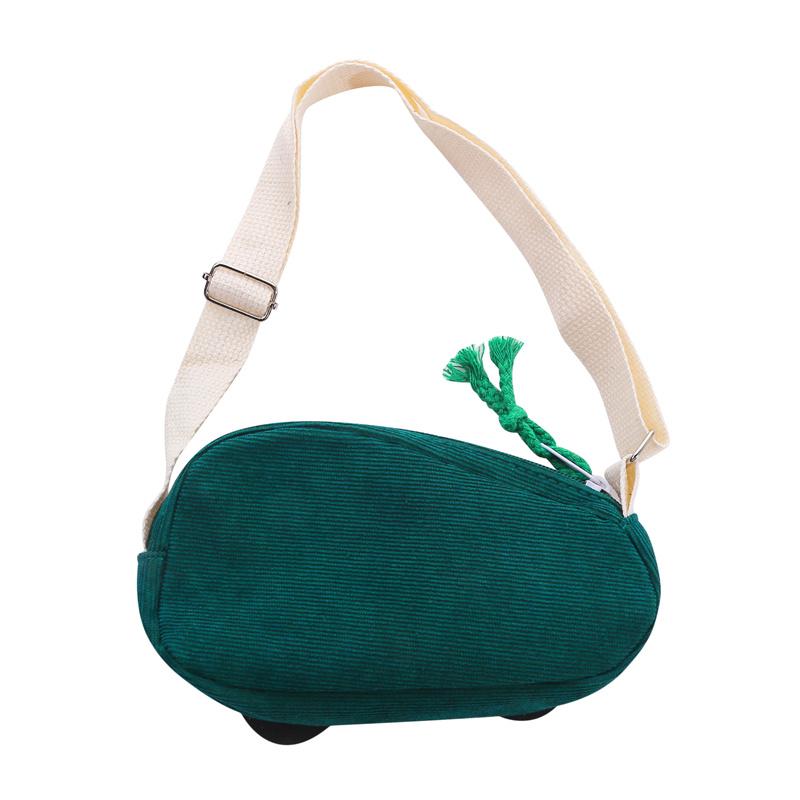 Fashion Kawaii Kids Mini Crossbody Bag - Cartoon Car Pig Canvas Coin Purse Creative Shoulder Bag for Children Boys Girls