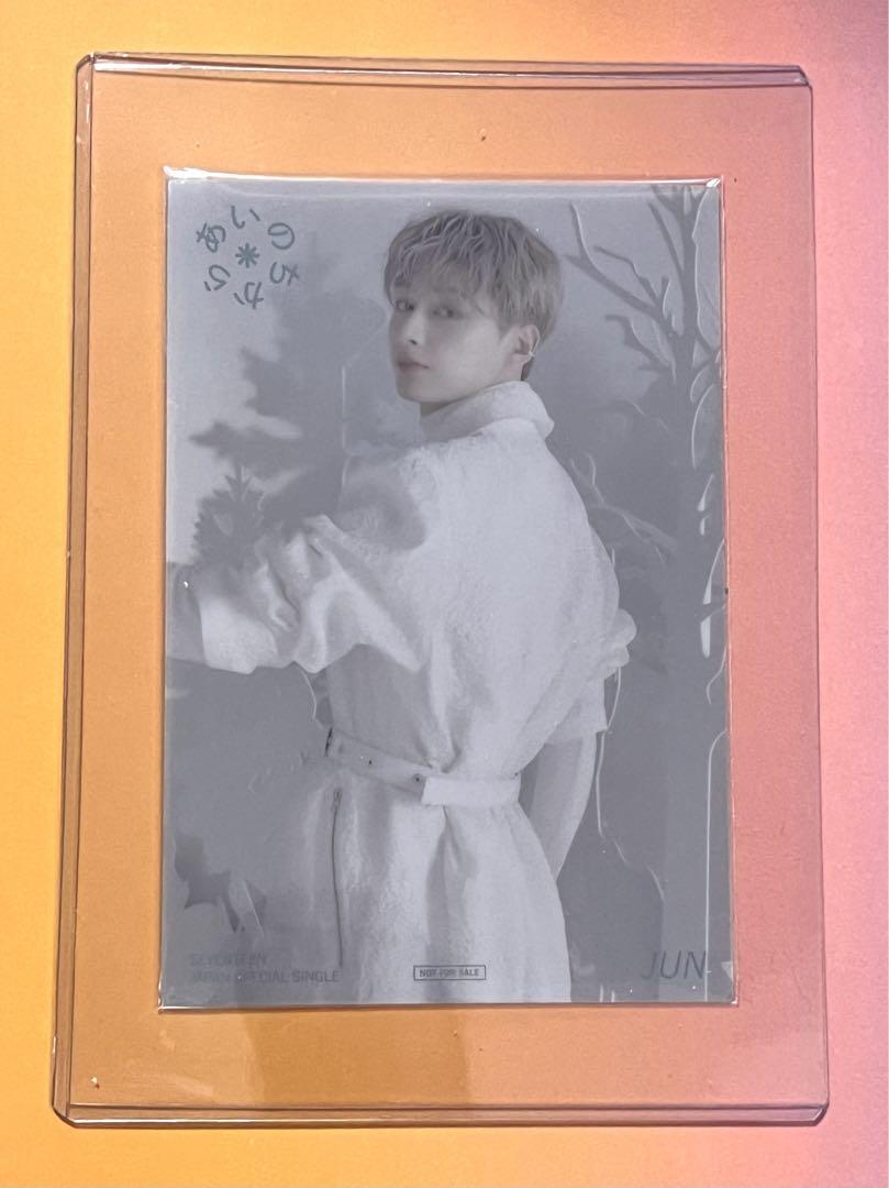 

[USED] SEVENTEEN Ainochikara Clear Postcard Jun