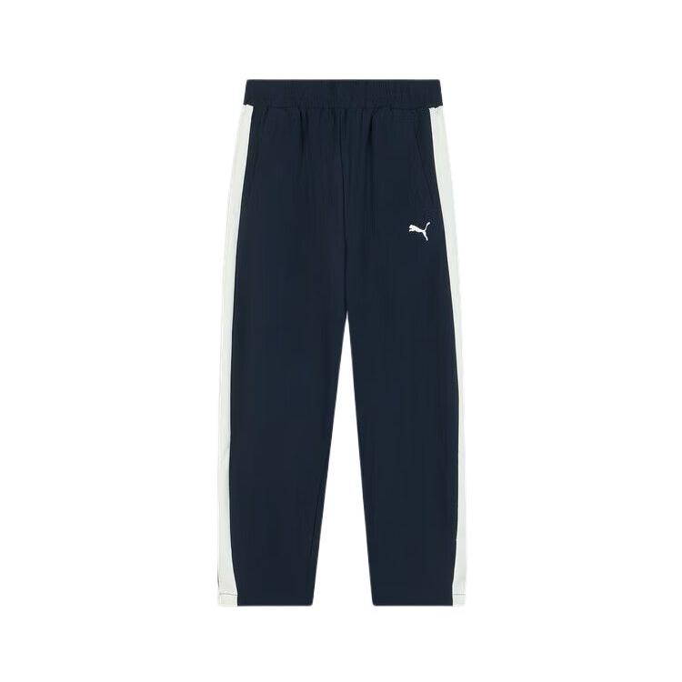 PUMA Kids  T7 Water-Resistant Knitted Sweatpants Retro Classic Kids bottoms 950557-01 110