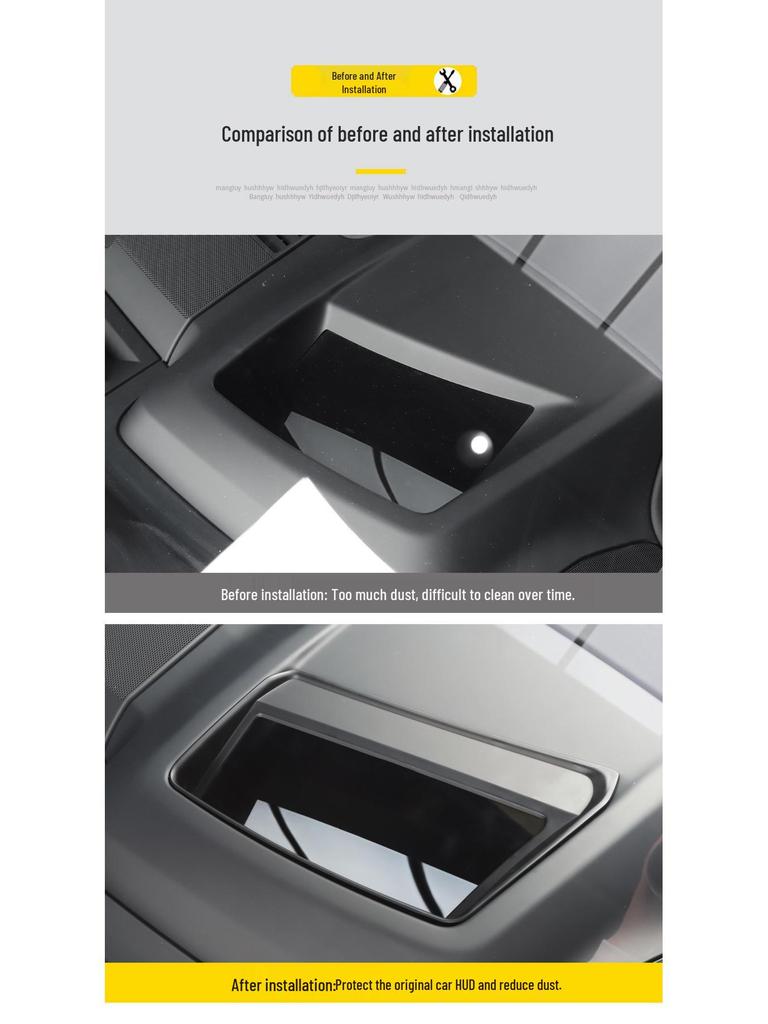 Range Rover 23-25 Autobiography HUD Dustproof Interior Protective Cover