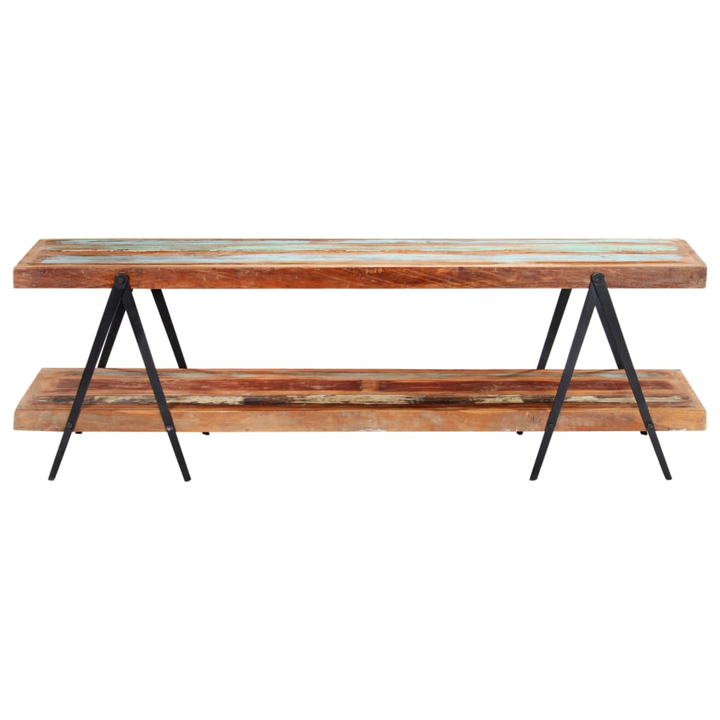 vidaXL TV-Schrank 160x40x50 Cm Altholz Massiv