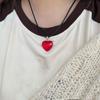 Heart Pendant Necklaces Small Heart Necklaces Choker Pendant Necklaces Crystal Heart Necklace for Women Men Jewelry Gift