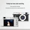 Retro Design Entry-Level HD CCD Digital Camera with Rotating Selfie Screen for Students & Travelers