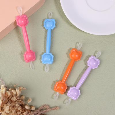 1Pcs Baby Cleaner Spoon Double-Headed Soft Wax Curette Picker Nose Cleaner Silicone Ear Wax Pickers