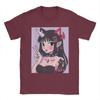 Anime Girl Kawaii Pastel Goth Aesthetic Edgy Satanic Waifu TShirts Unisex Round Collar T Shirts  Short Sleeve Tee Shirt Clothes