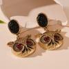 Metallic Owl Earrings, Elegant and High-end Earrings for Women