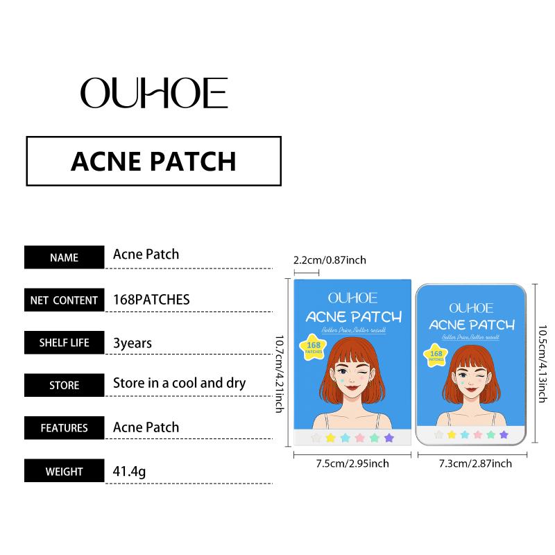 Hydrocolloid Star Pimple Patch Invisible Sticker Fading Quick Blemish Cover for Office School Use