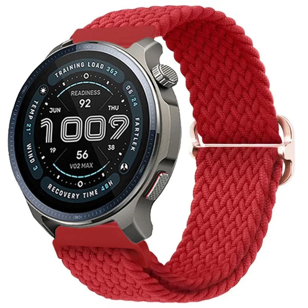 22mm 20mm Nylonový řemínek pro Amazfit Balance 2 1/Bip 6 5 Sportovní náramek Řemínek pro Amazfit GTR 47mm/GTR 4 3/GTS/Active 2