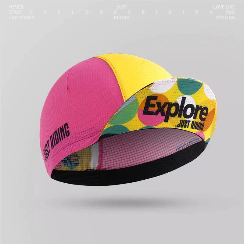 Evr Cycling Hat for Men and Women, Road Bike Helmet Lining, Sports Headscarf, Breathable Sun Protection and Windproof Hood