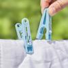 Laundry Plastic Clips With Strong Grip For Clothes Drying And Wind Resistance