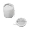 Retro Styles Silicone Container Mould for Craft Jewelry Holder Candle Jar Glossy Exterior Designs