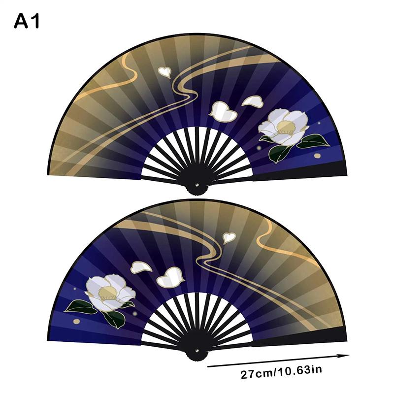 

Genshin Impact Kamisato Ayaka веер для косплея, тканевый складной веер, летний прочный портативный ручной веер, реквизит для косплея, подарок