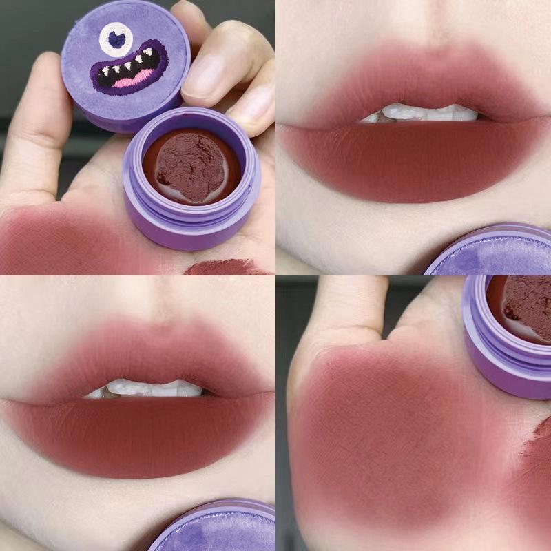 Kekemood Fluffy Monster Lip & Cheek Matte Velvet Dual-Use Lipstick