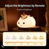 LED Night Lights Reindeer Silicone Night Lamp USB Charging Sleeping Lamp Timing Room Decor Christmas Gifts Led Lights For Kids